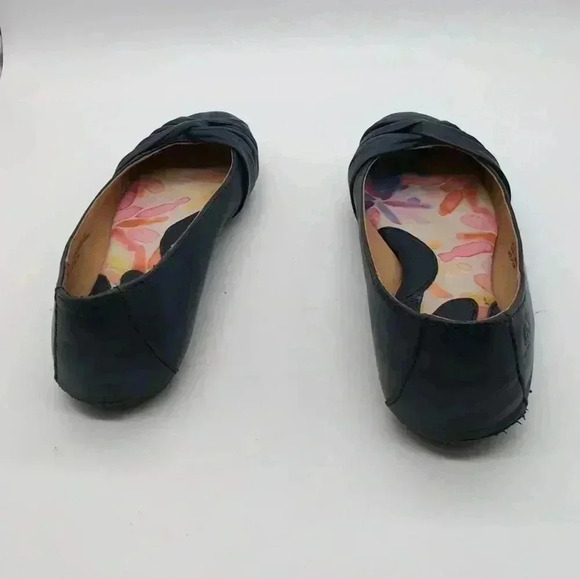 Born Molly Driving Flats Shoes sz 8 Navy Blue - Picture 4 of 9